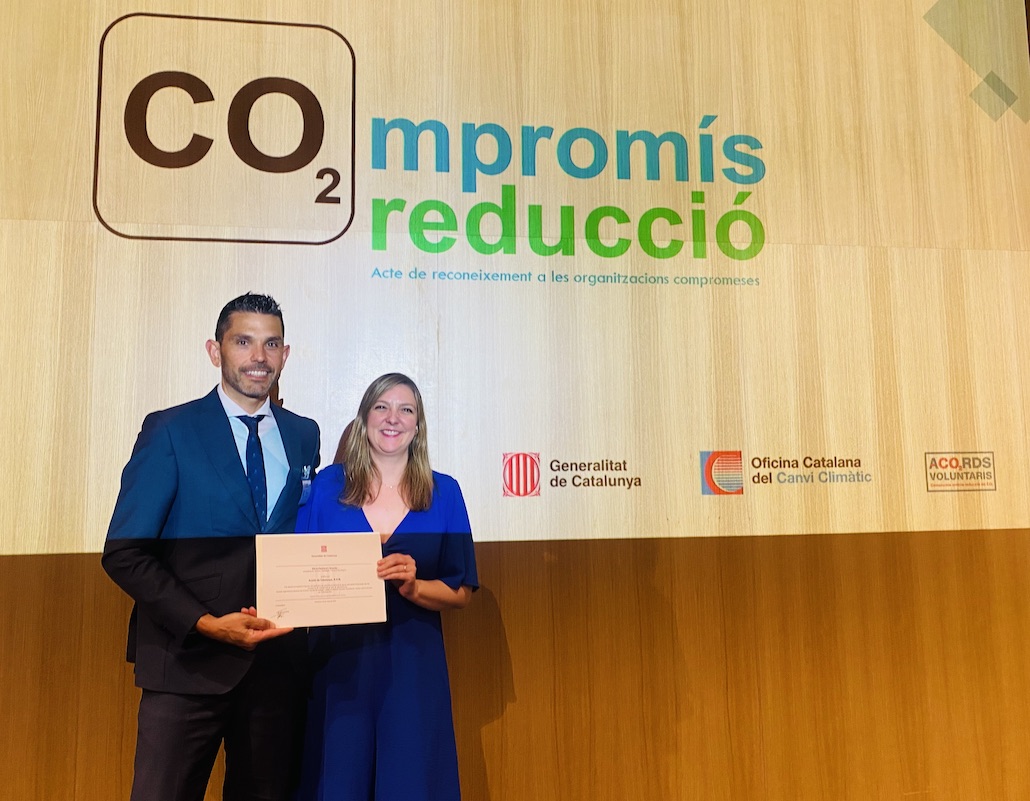 imagen de  Avalis de Catalunya recibe un reconocimiento por su compromiso con el cambio climático